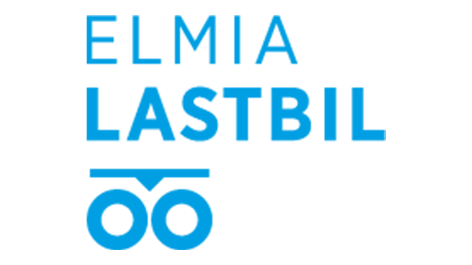 Elmia Lastbil-Logo mit einem stilisierten Lkw-Symbol unter dem Text.