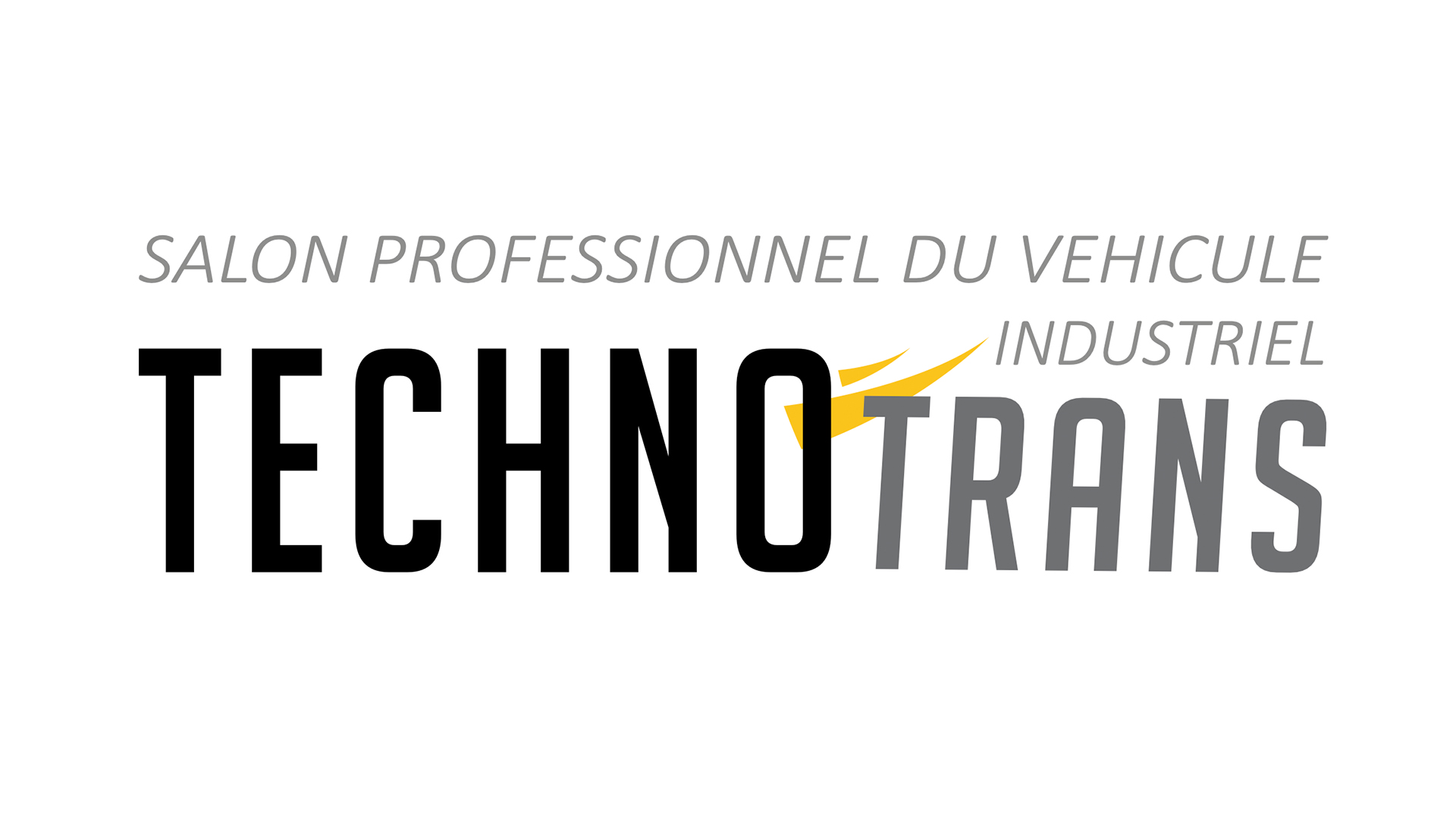 Logo für die TechnoTrans-Fachmesse für Industriefahrzeuge.